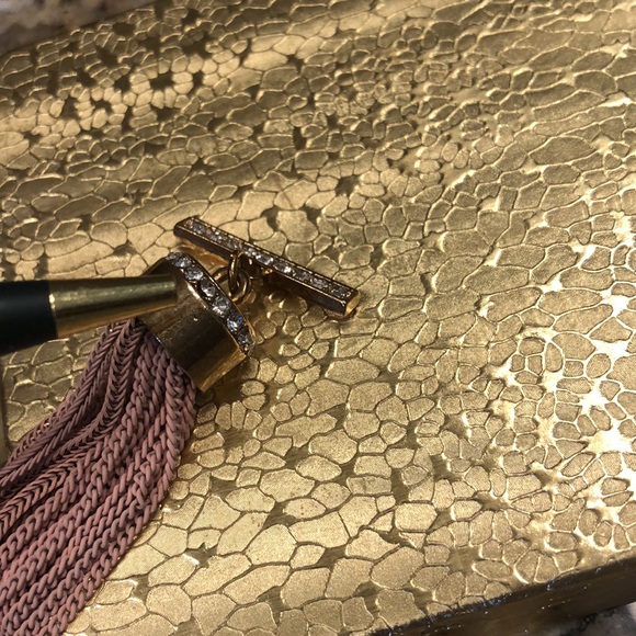 👗 BAR III toggle 23 pink chain bracelet gold - Picture 11 of 13